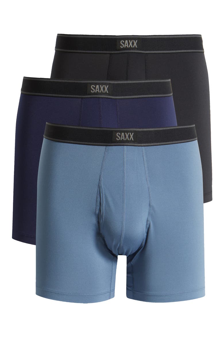 Assorted 3-Pack Daytripper Boxer Briefs, Main, color, BLACK/ MARITIME/ BLUE HORIZON