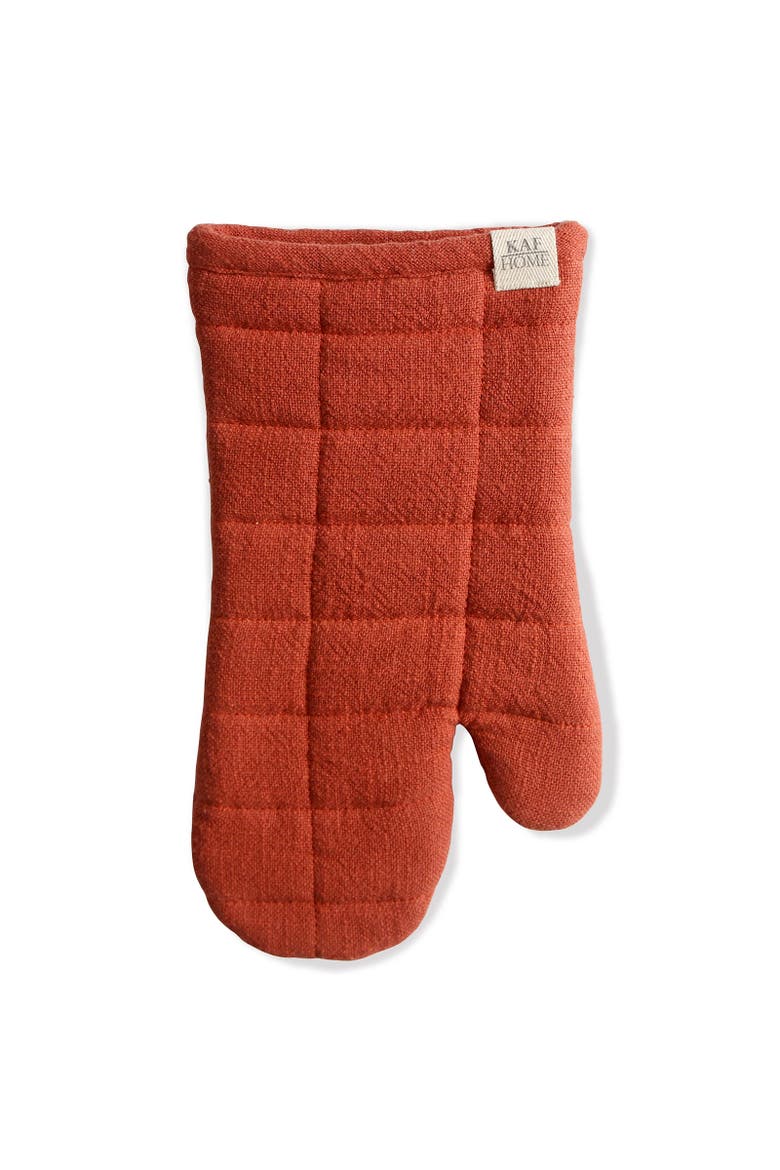 Monaco Quilted Oven Mitt, Main, color, Sierra
