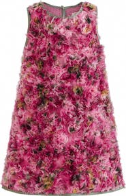 Tulleen Sylvie Floral Textured Dress