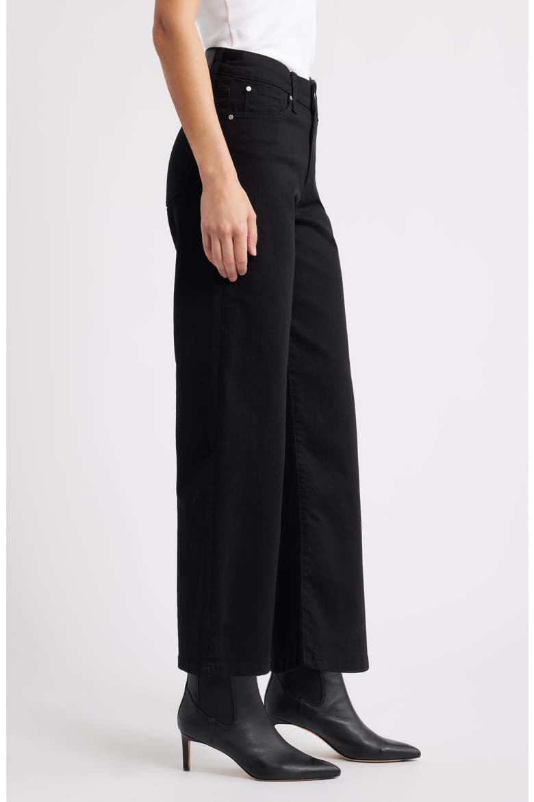 Paloma Wide Leg Jeans, Alternate, color, BLACK FLEX BLUE