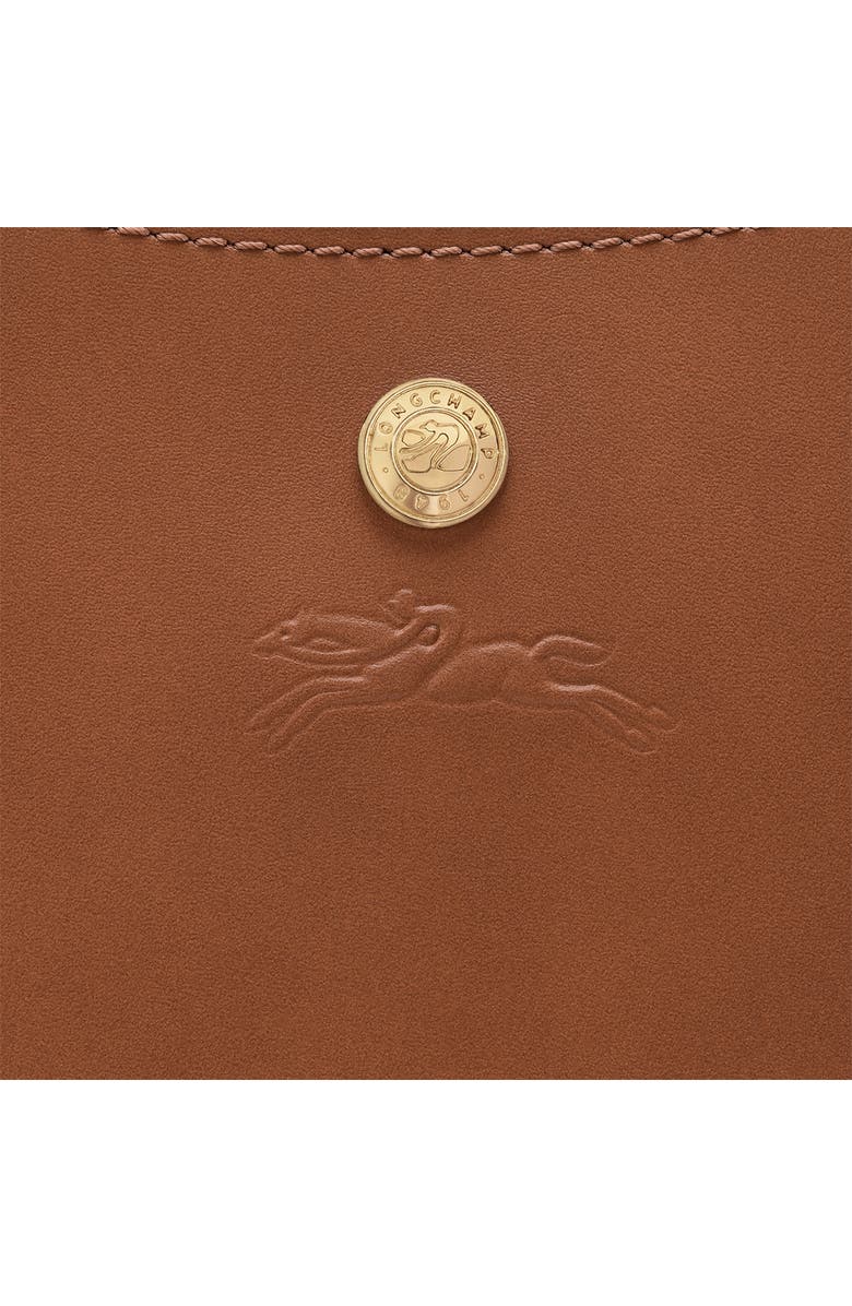 Longchamp Épure Leather Crossbody Bag, Alternate, color, Cognac