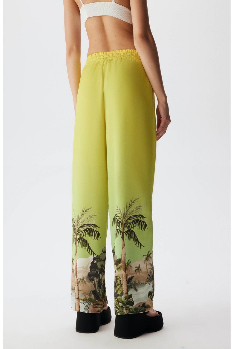 BOTANICA PANT, Alternate, color, Multi-Colored Yellow