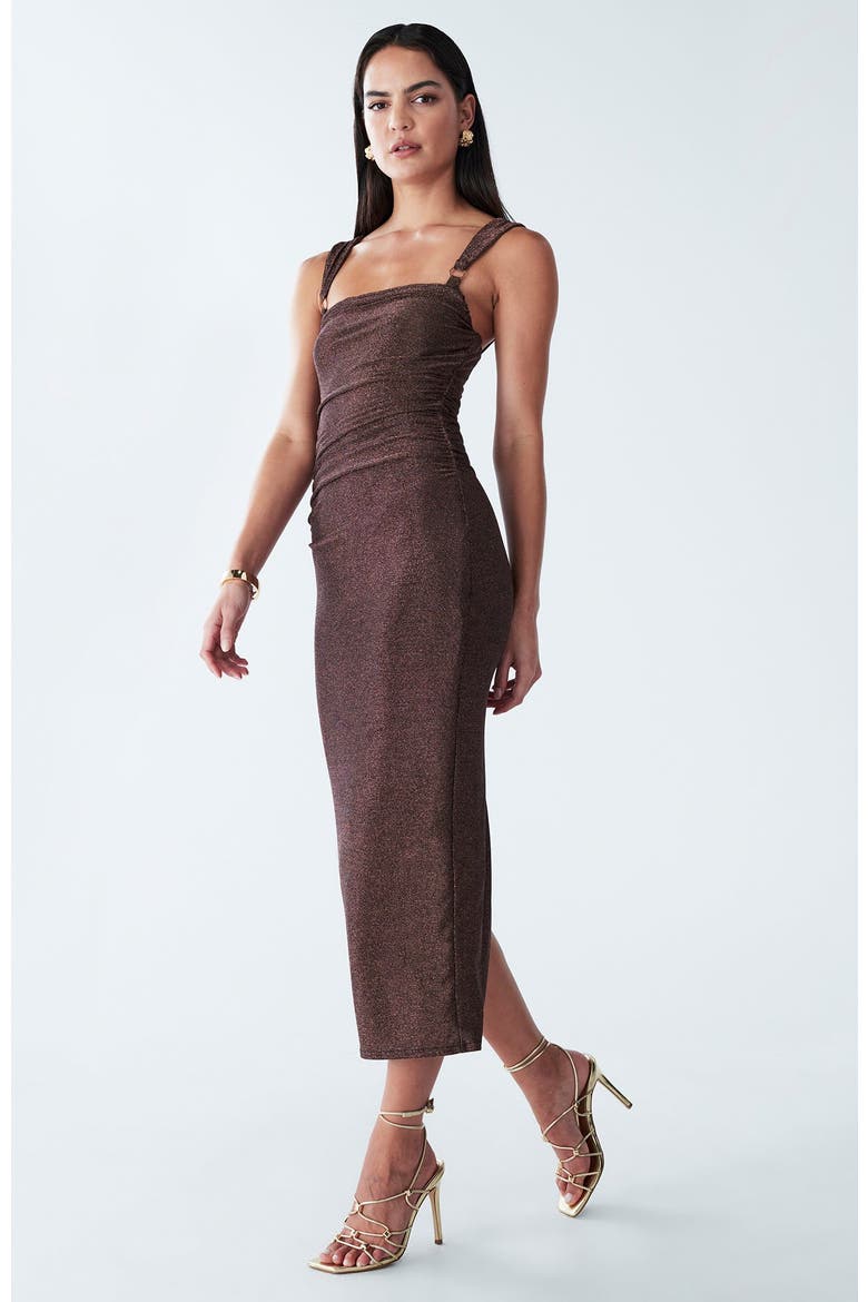 Myran Dress, Alternate, color, Rose Gold