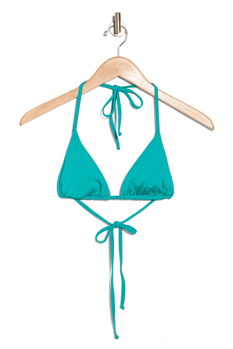 Color Code Triangle Bikini Top, Alternate, color, JASPER