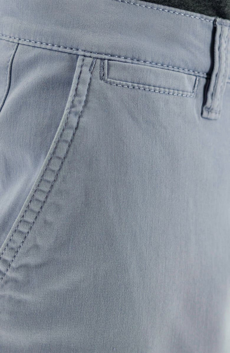 Devil-Dog Dungarees 7-Inch Performance Stretch Chino Shorts, Alternate, color, Dusty Blue