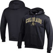Champion Men's Champion  Black Colorado Buffaloes Arched Logo Fleece Pullover Hoodie