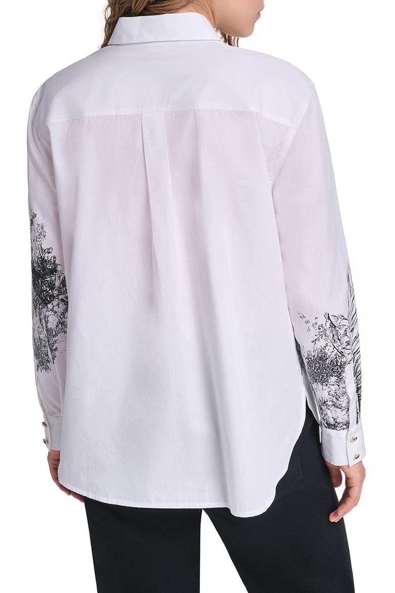 Paris Scene Graphic Shirt, Alternate, color, WHITE