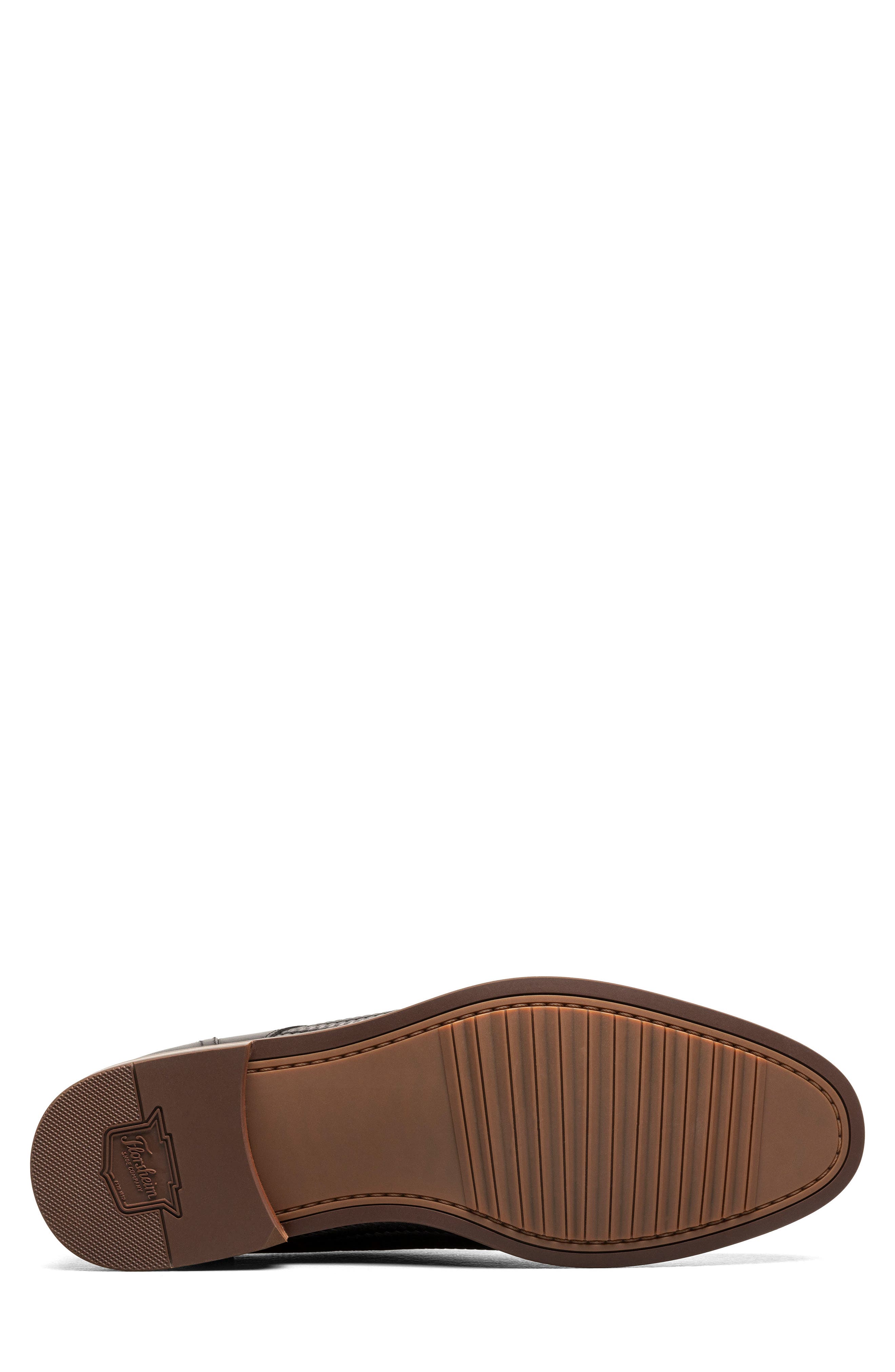 Florsheim Rucci Cap Toe Derby, Alternate, color, Black