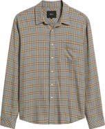 Rails Lennox Plaid Flannel Button-Up Shirt