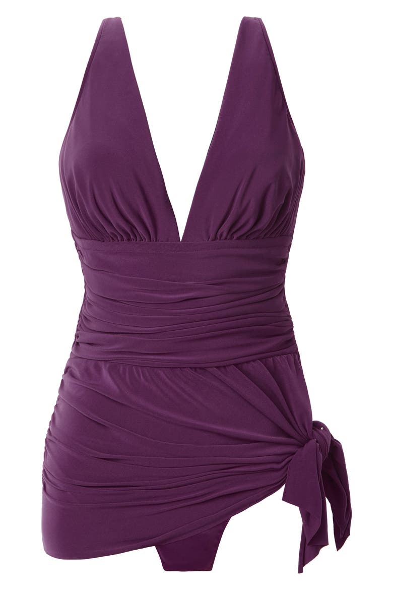Celine One-Piece Swimsuit, Alternate, color, JAM