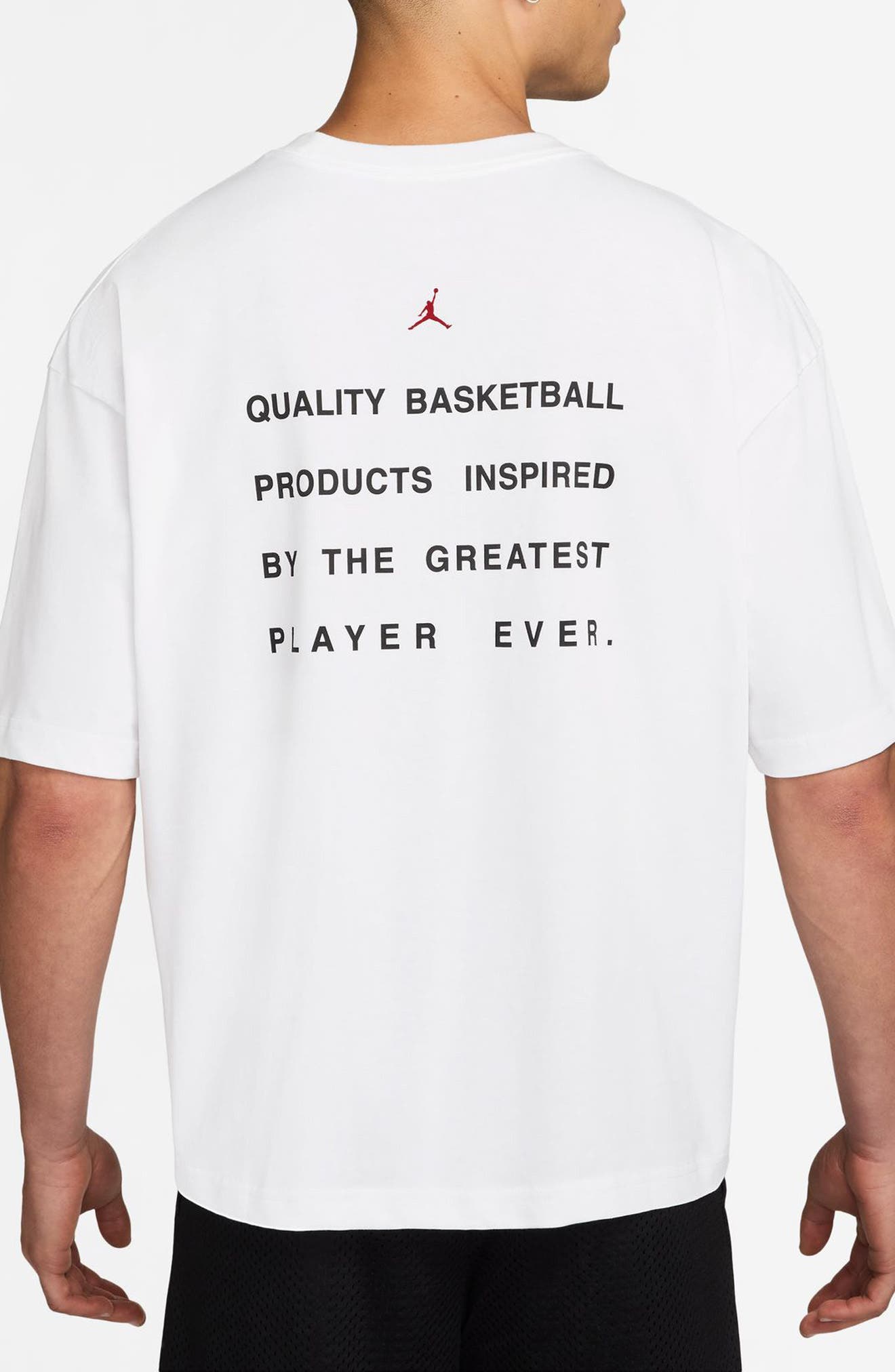 MJ Flight Script Boxy Short Sleeve Graphic T-Shirt - image 2