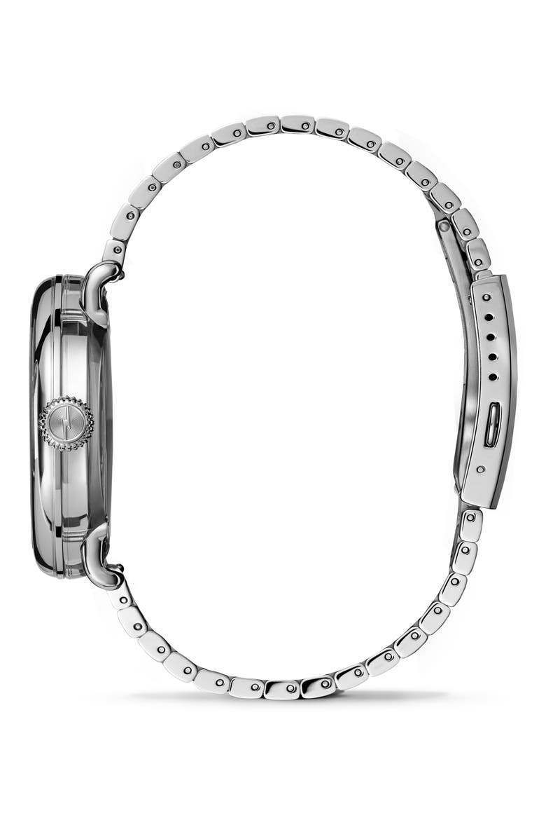 The Detrola Bracelet Watch, 41mm, Alternate, color, SILICON PURPLE