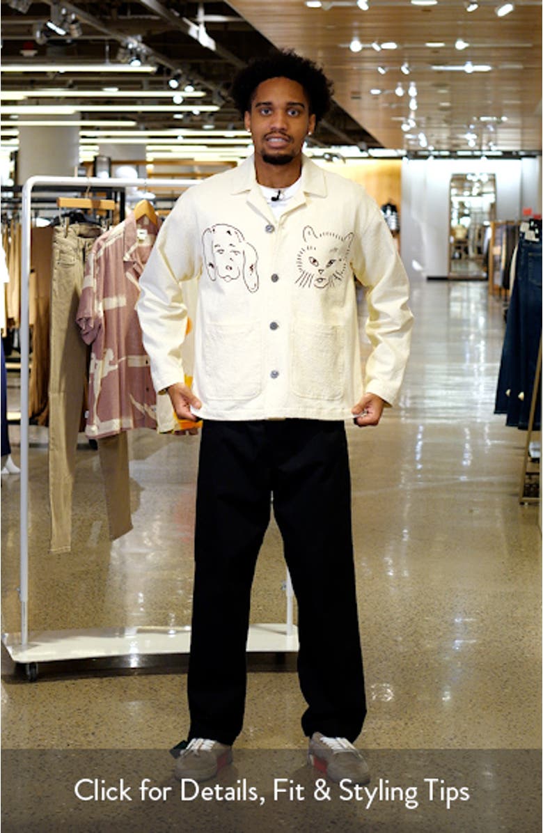 Vista Camp Collar Seersucker Shirt Jacket, sales video thumbnail