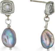 Loni Paul Jewelry Keshi Pearl Drop Earrings