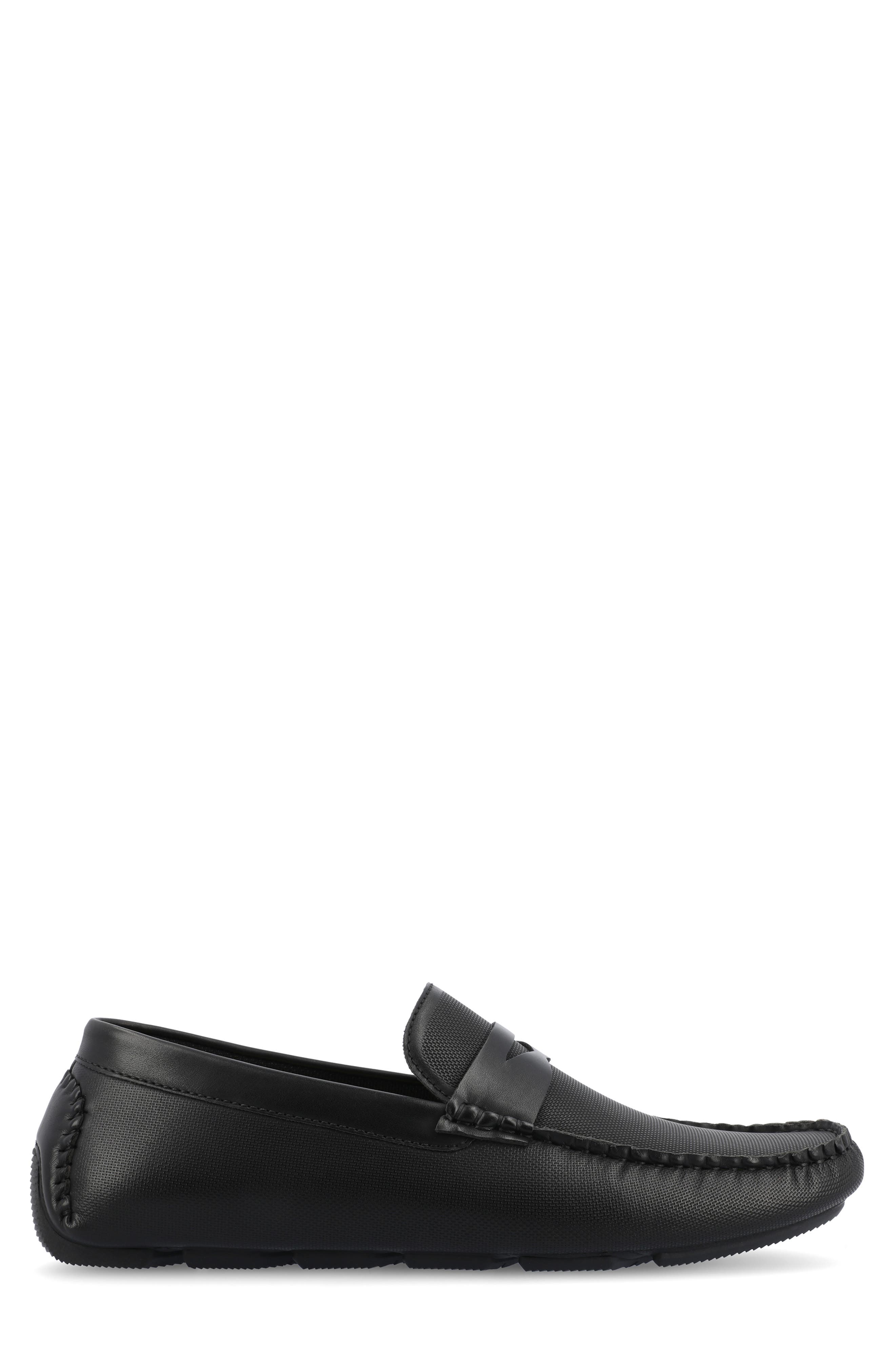 VANCE CO Isaiah Tru Comfort Penny Loafer, Alternate, color, Black