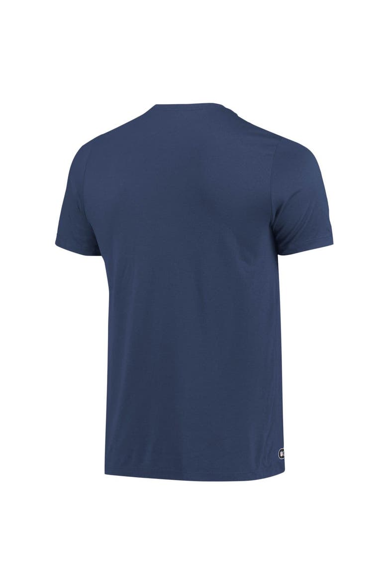 Men's New Era Navy New England Patriots Combine Authentic Big Stage T-Shirt, Alternate, color, Navy