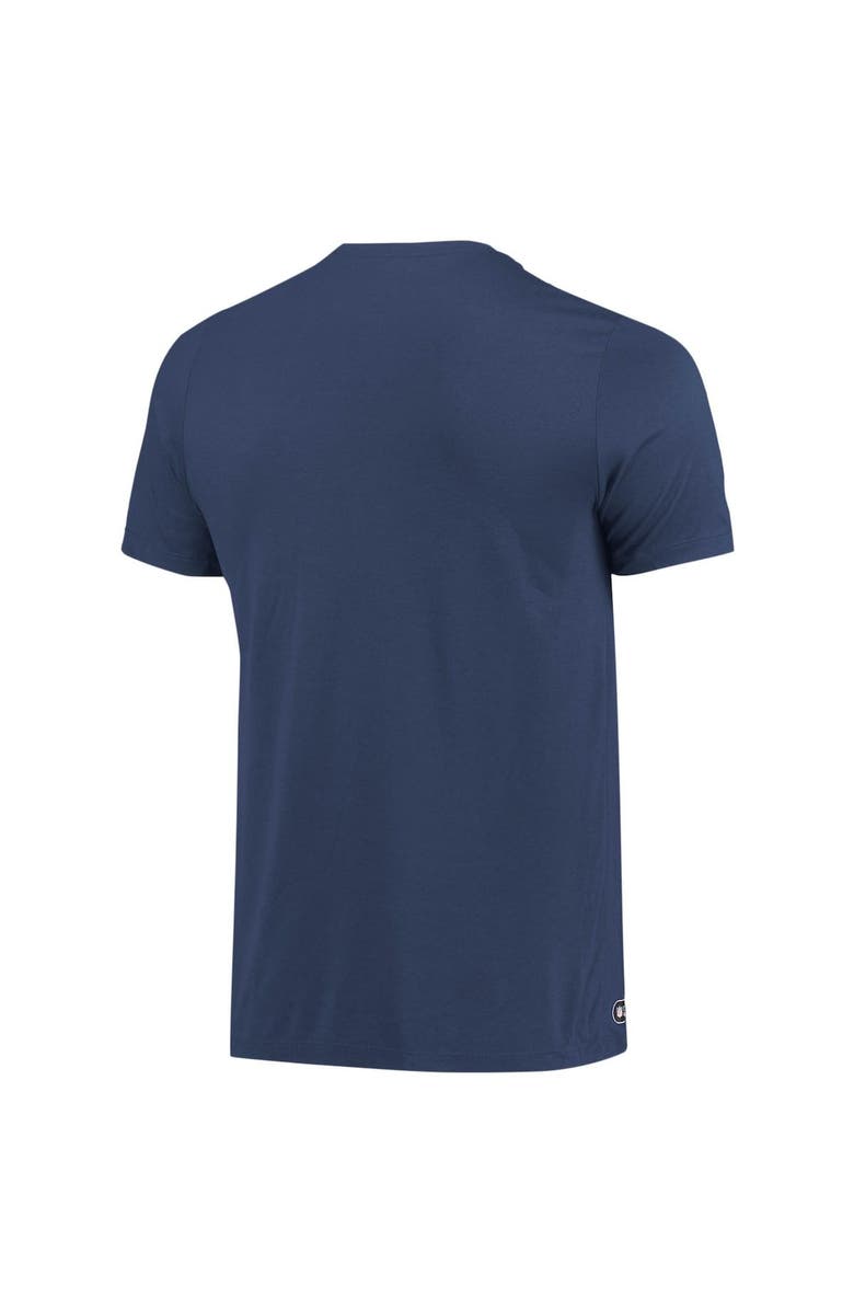 New Era Men's New Era Navy New England Patriots Combine Authentic Big Stage T-Shirt, Alternate, color, 