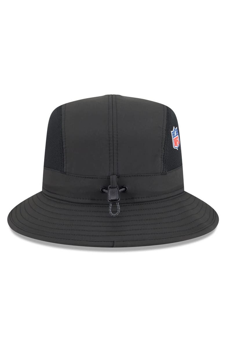 New Era Men's New Era Black Pittsburgh Steelers 2025 Sideline  Bucket Hat, Alternate, color, Black