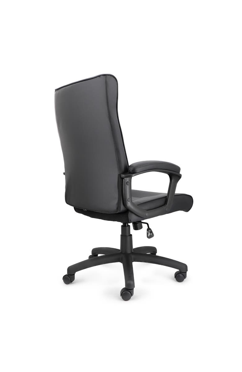 Elama High Back Adjustable Office Chair, Alternate, color, Black