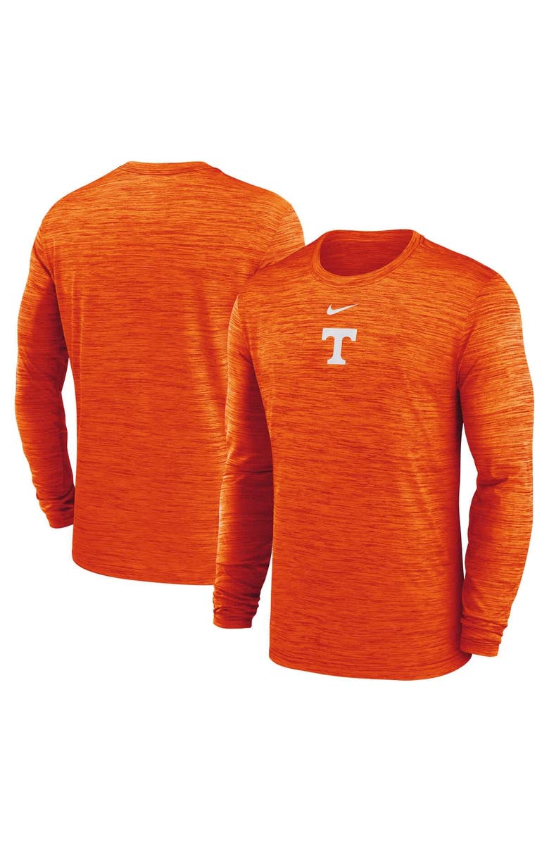 Nike Men's Nike Tennessee Orange Tennessee Volunteers 2025 Sideline Velocity Performance Long Sleeve T-Shirt, Main, color, Tennessee Orange