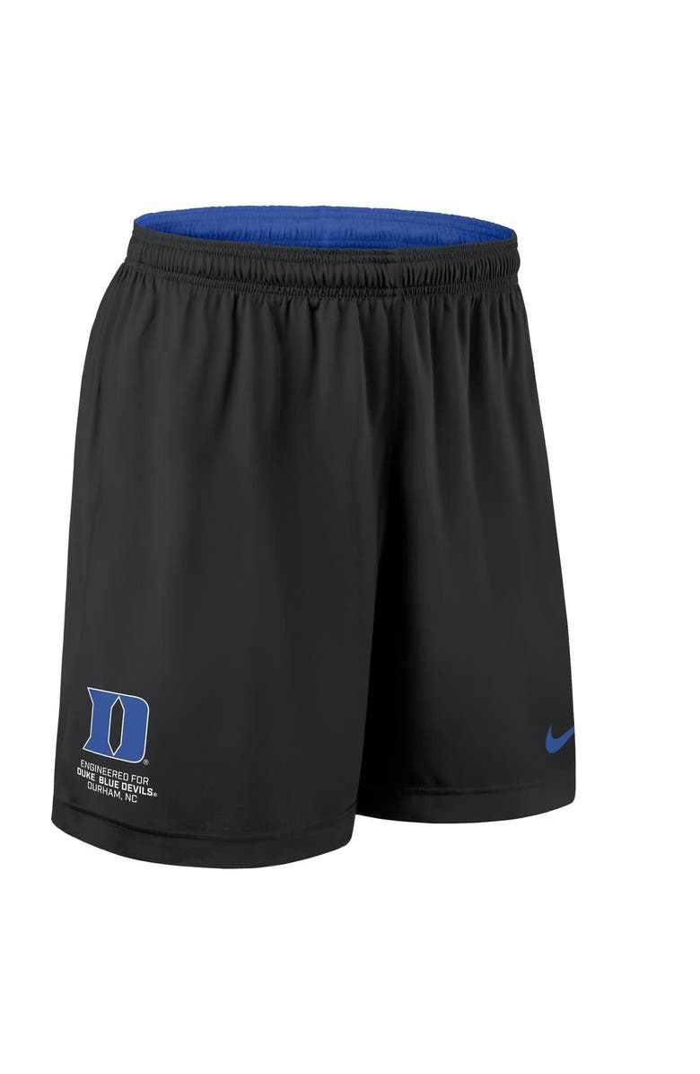 Nike Men's Nike Royal/Black Duke Blue Devils 2025 Sideline Reversible Performance Shorts, Alternate, color, 