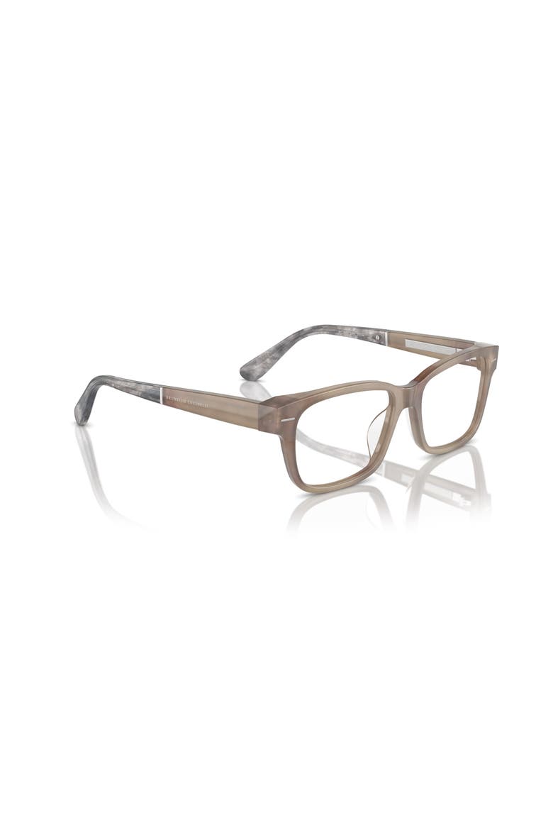 53mm Rectangle optical glasses, Alternate, color, Beige