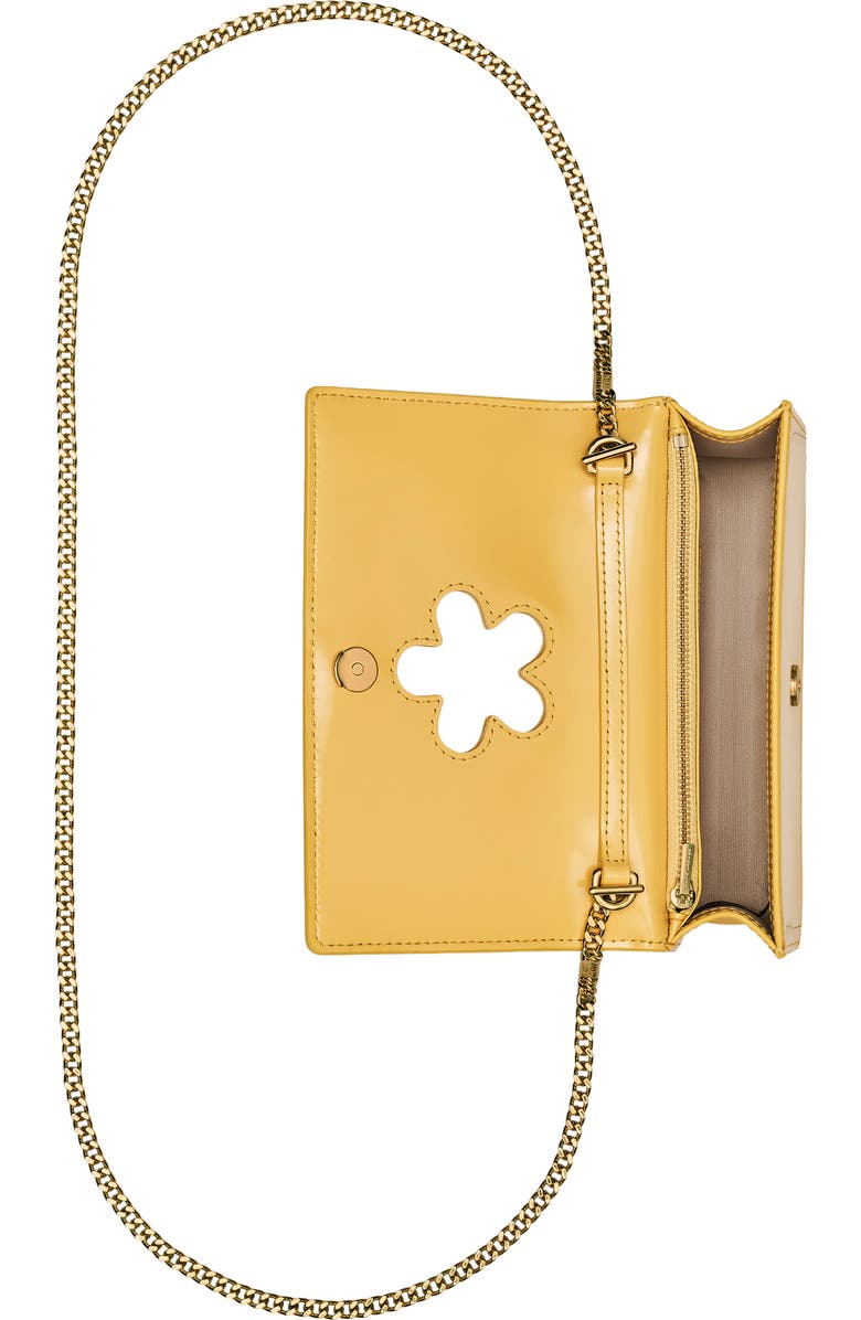 Marc Jacobs The Glam Mirror Mini Bag, Alternate, color, Daffodil