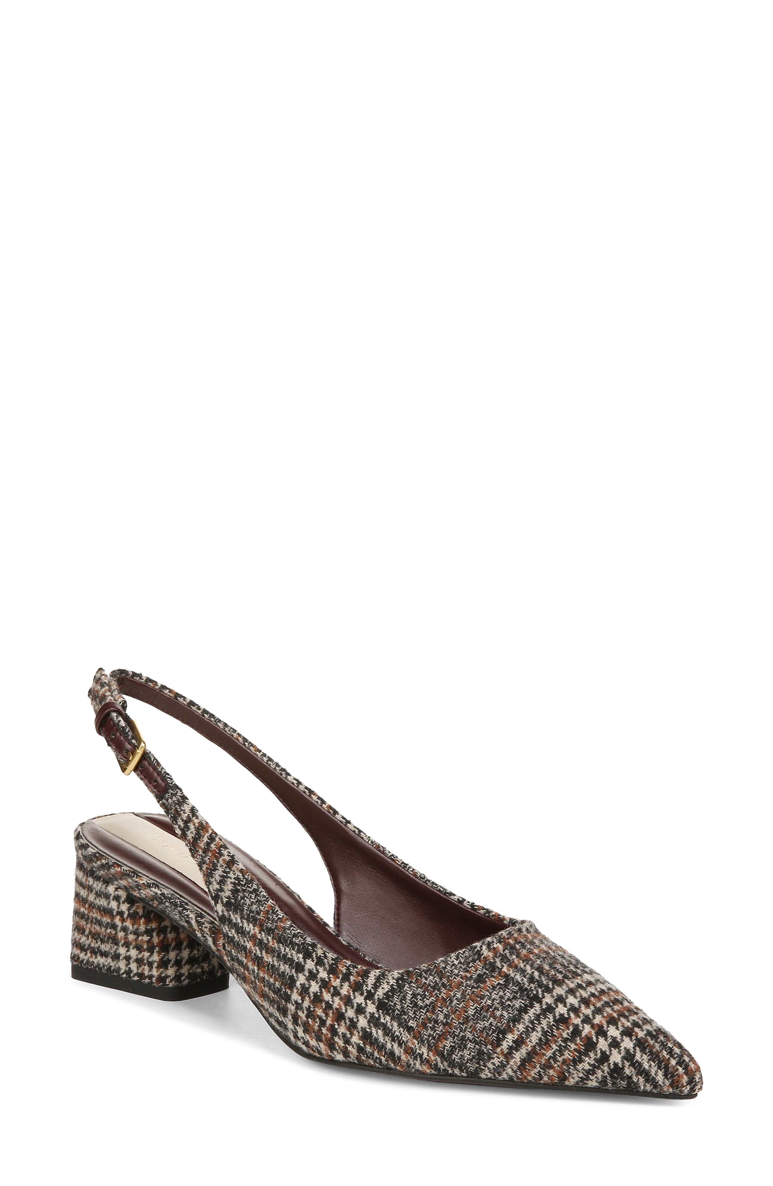 Franco Sarto Racer Slingback Pointed Toe Pump, Main, color, 