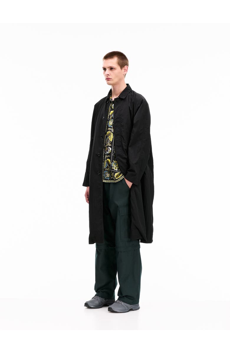 vowels Packable Coat, Alternate, color, Black