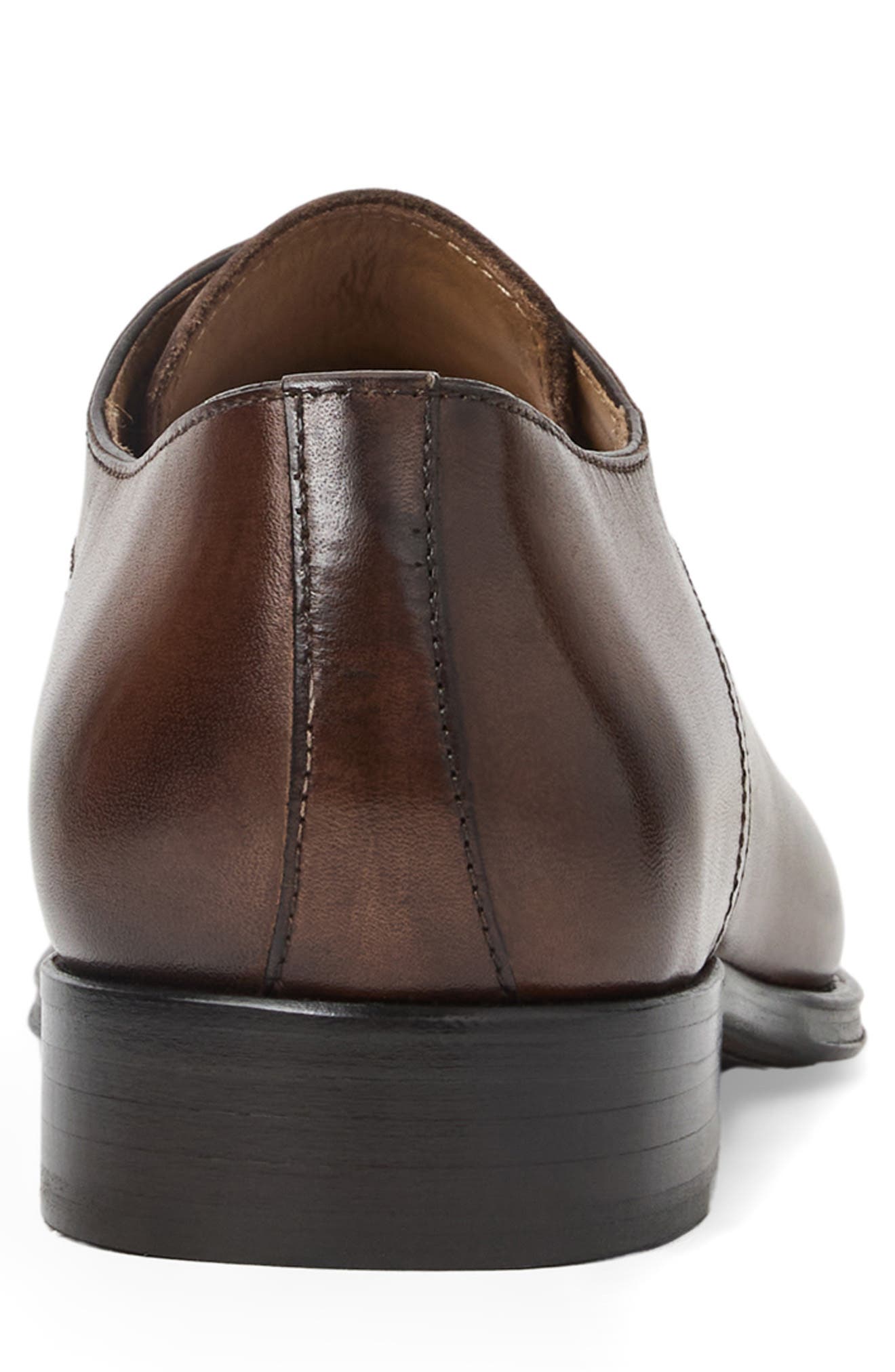 Borgo Cap Toe Derby, Alternate, color, BROWN CALF