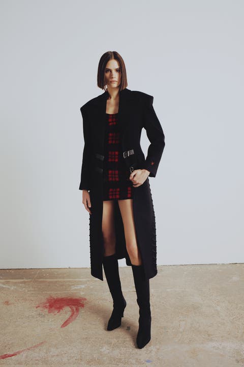 Wool & Cashmere Blend Your *Itch Cashmere Blend Long Overcoat