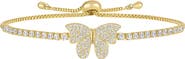FZN Pavé Cubic Zirconia Butterfly Slide Bracelet