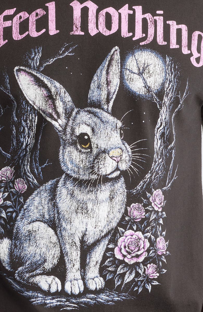 Club Vintage I Feel Nothing Graphic T-Shirt, Alternate, color, Vintage Black