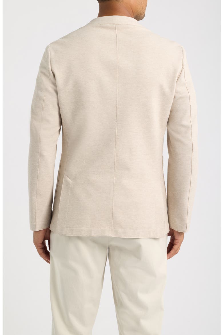 Hanry Slim Fit Knit Cotton Blend Sport Coat, Alternate, color, LIGHT BEIGE