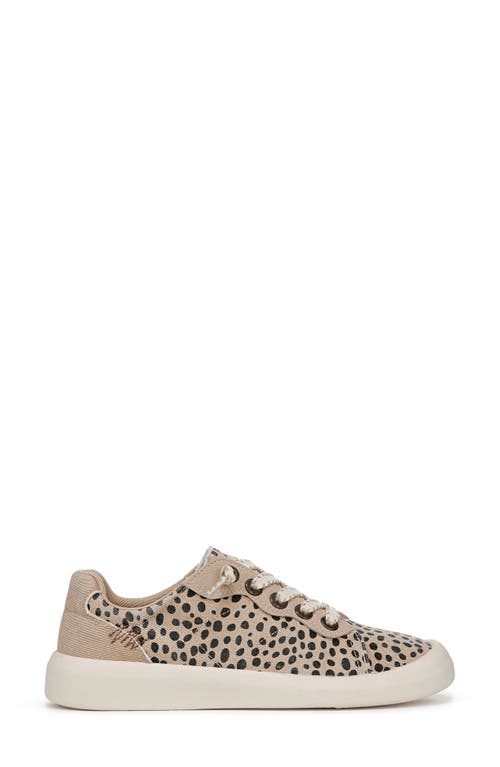 Blowfish Malibu Boardwalk Low Top Sneaker In Pixie Cheetah Fabric