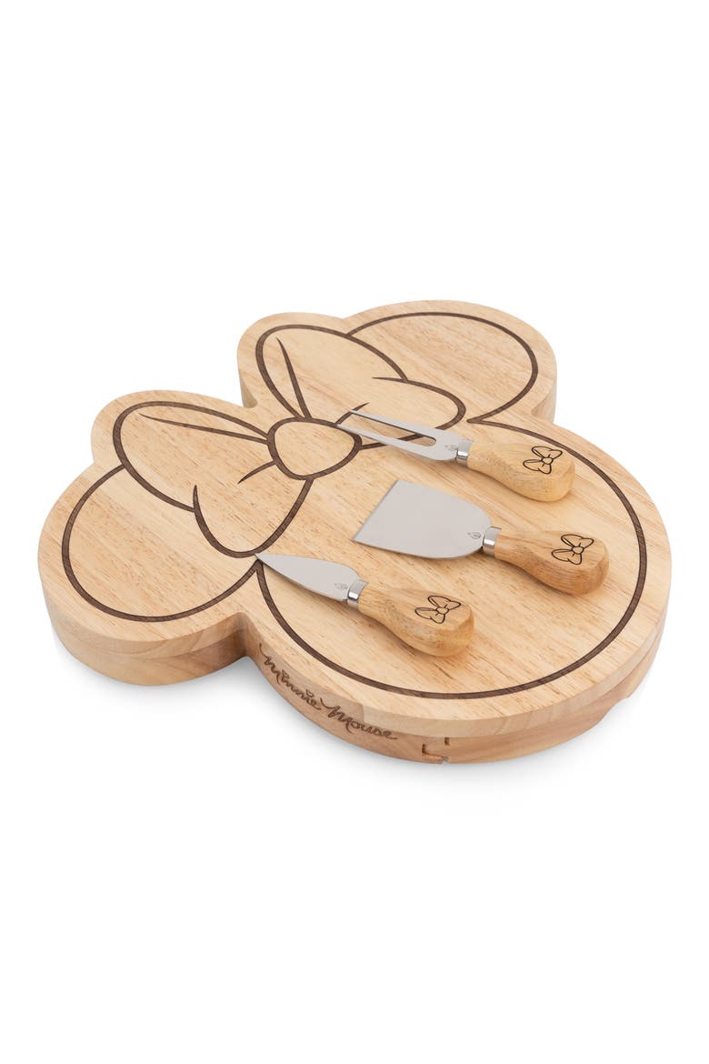 x Disney® Minnie Mouse Serving Board, Alternate, color, BROWN