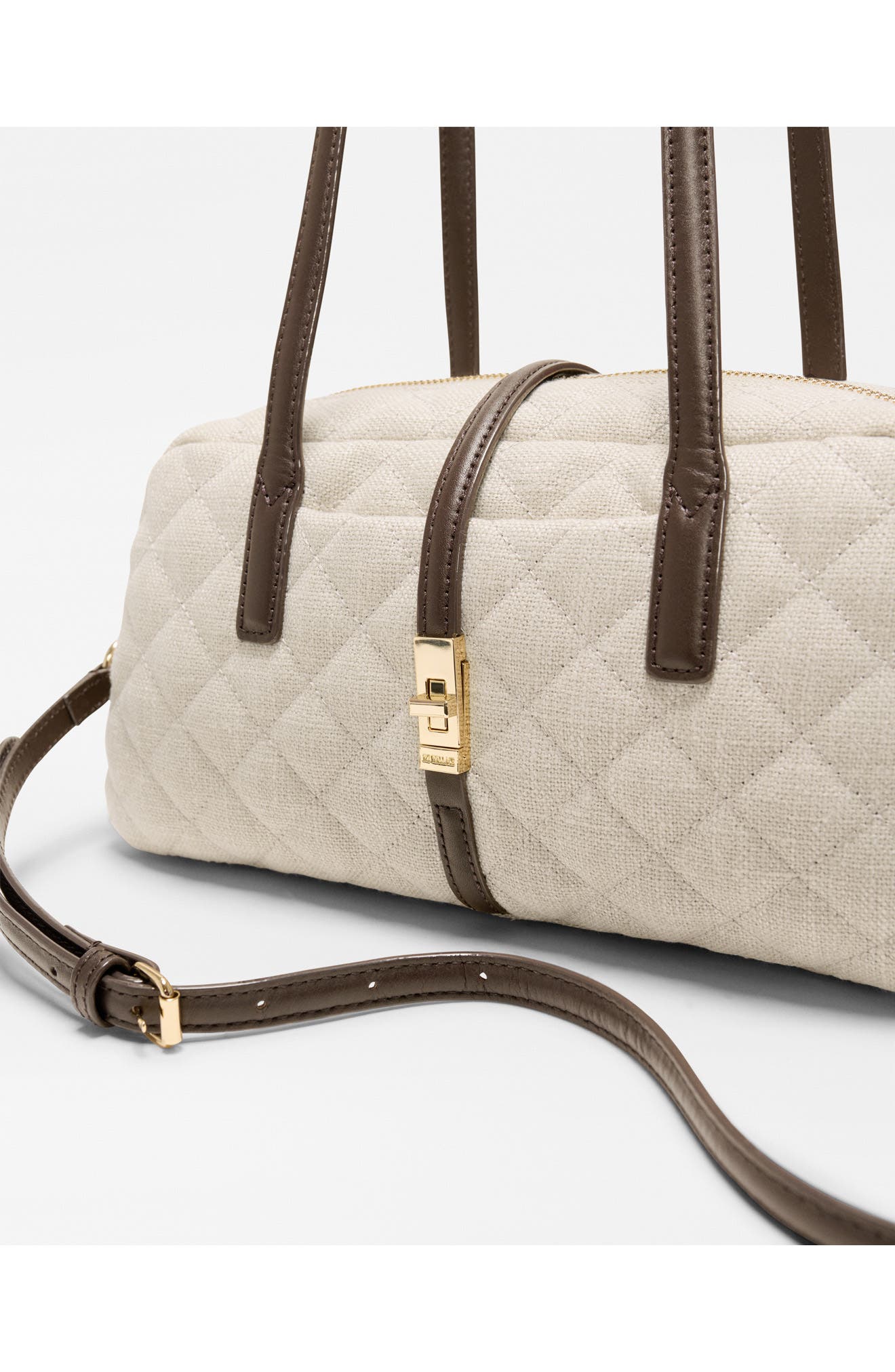 Small Astor Satchel, Alternate, color, SANDY LINEN