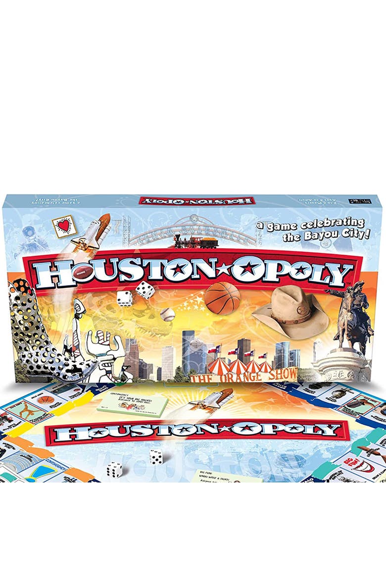 Houstonopoly Monopoly Board Game, Alternate, color, Multicolored