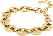 Nialaya Gold Mariner Link Bracelet
