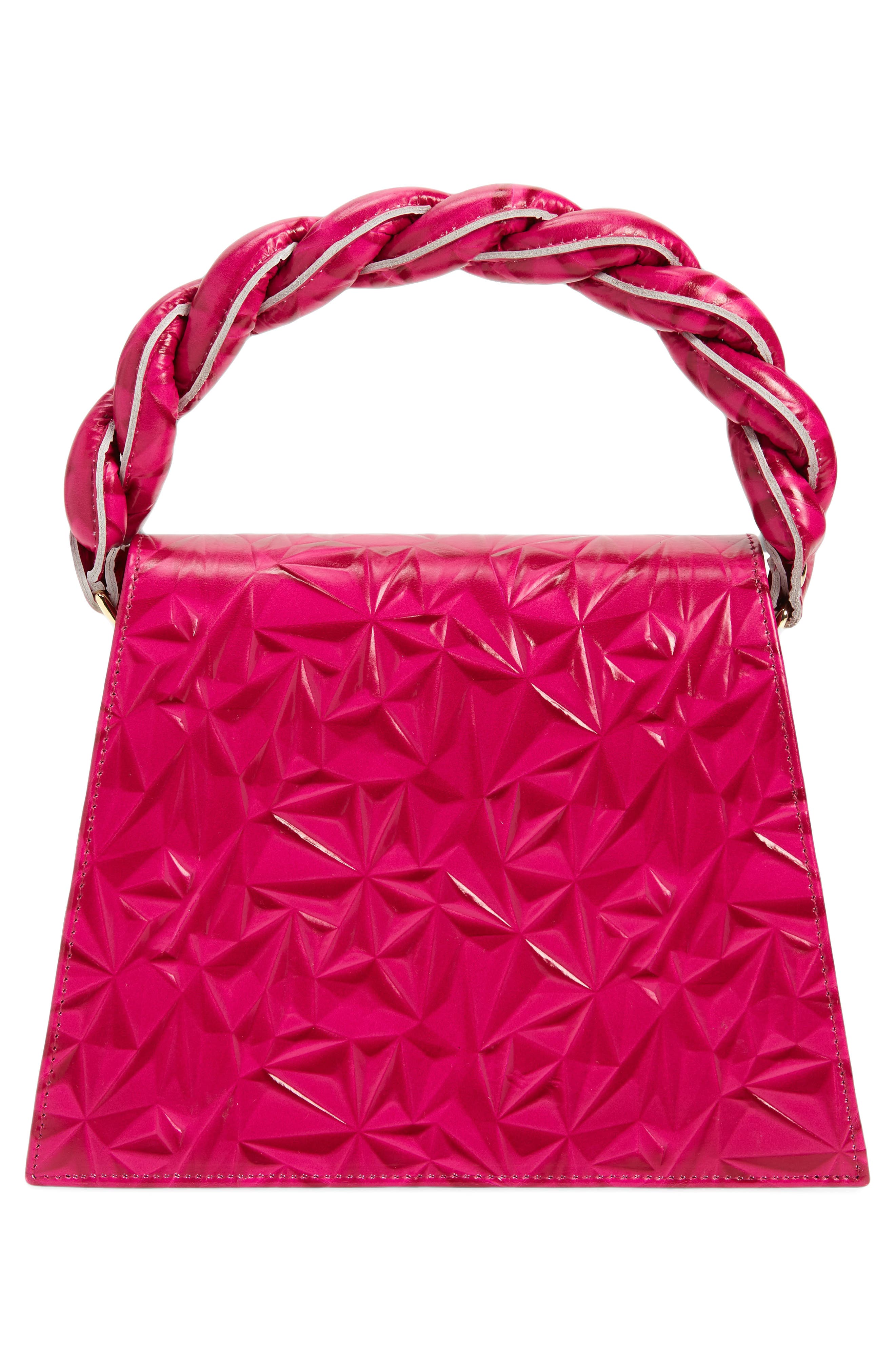 Anima Iris Grande Zaza Leather Top Handle Bag, Alternate, color, 