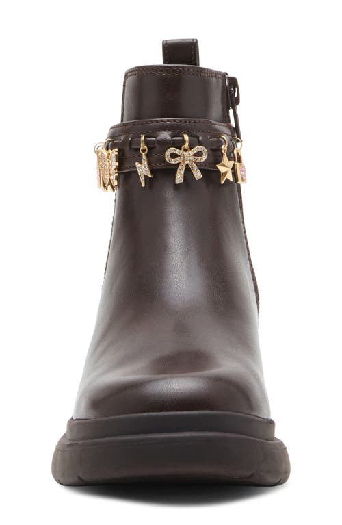 Steve Madden Kids' Jramira Bootie In Brown