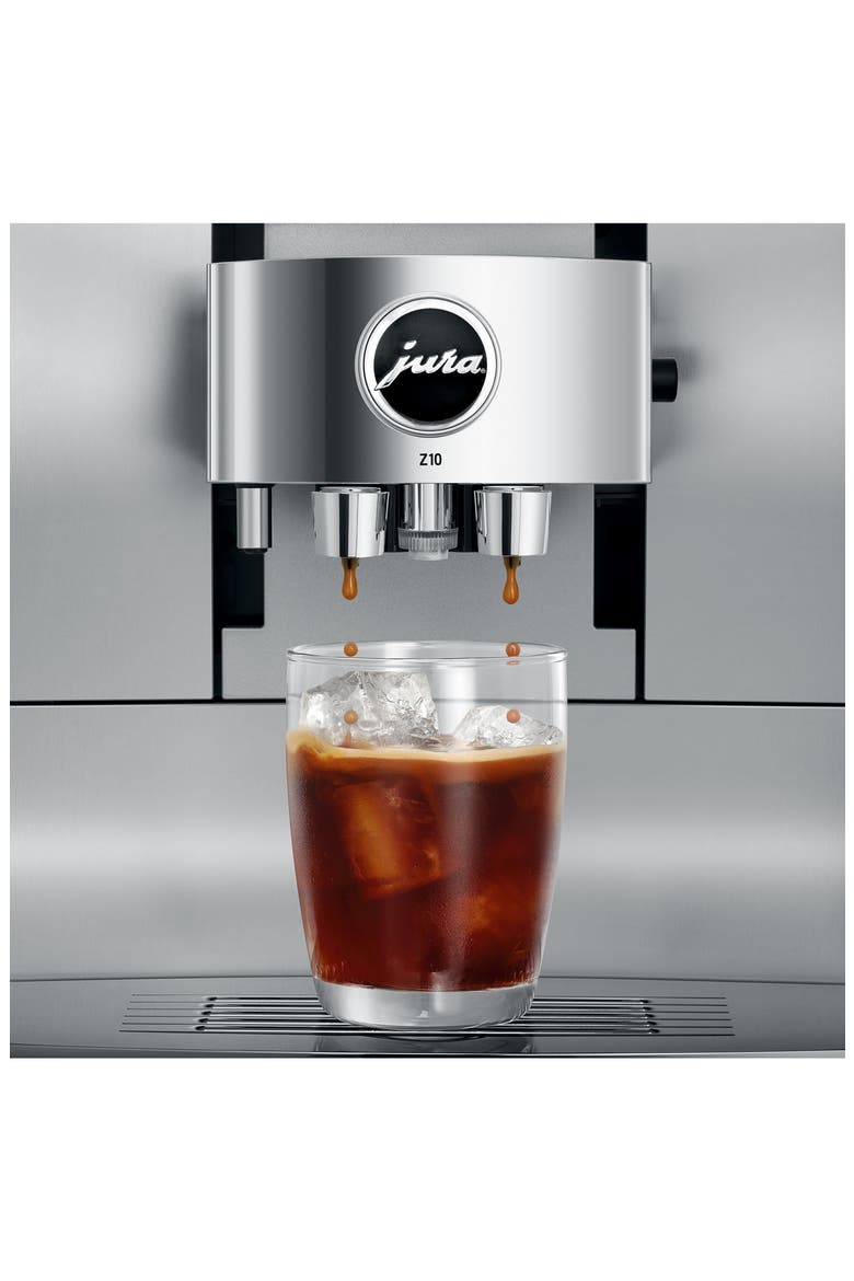 Z10 Aluminum Automatic Coffee Machine, Alternate, color, WHITE