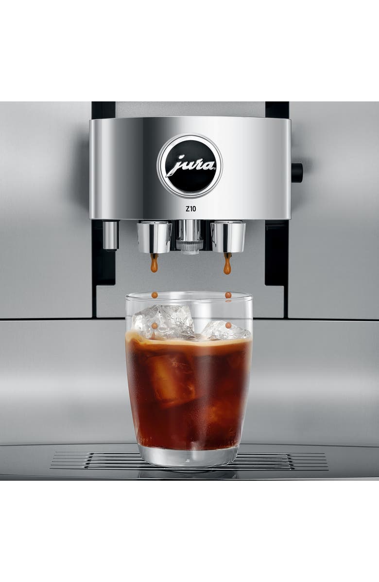 JURA Z10 Aluminum Automatic Coffee Machine, Alternate, color, White