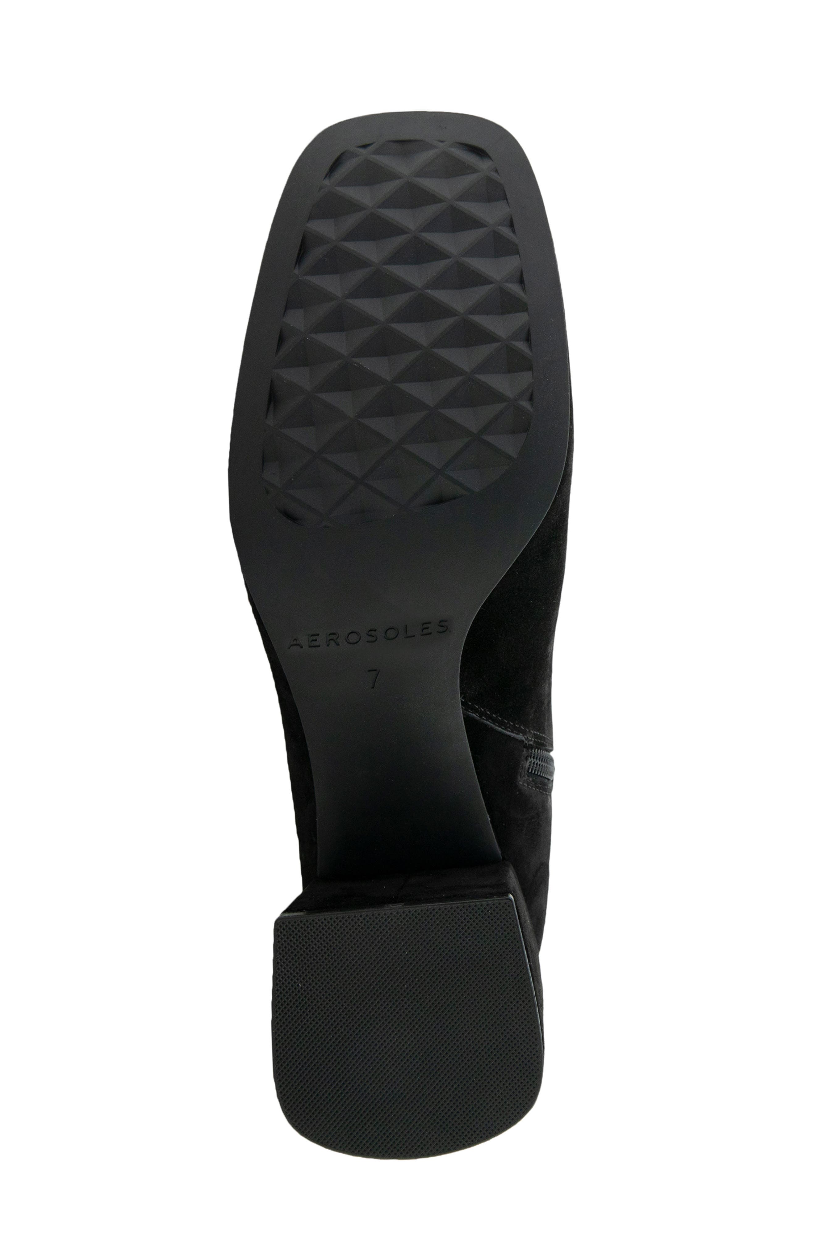 Aerosoles Oro Bootie, Alternate, color, Black Kid Suede