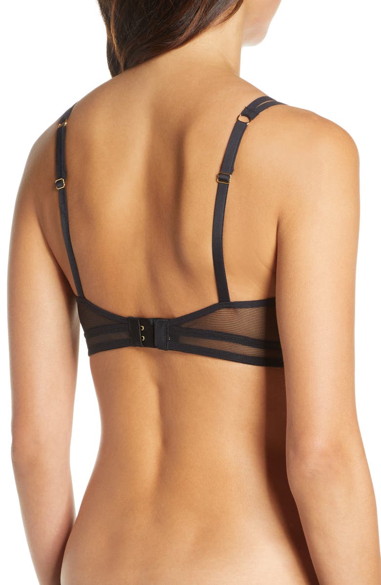 LIVELY The Mesh Trim Bralette, Alternate, color, 