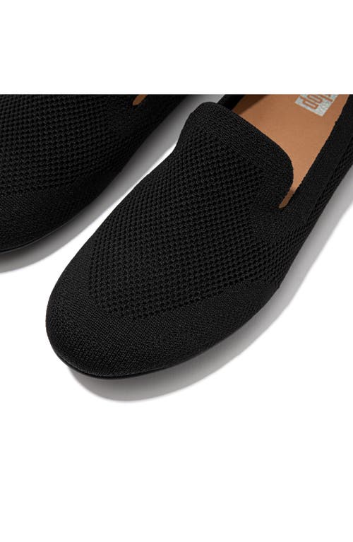 Fitflop Allegro Knit Loafer In Black