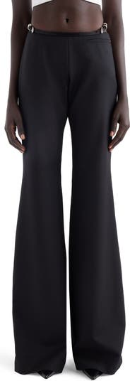 【関税&送料込】Givenchy Black Wool Blend Flared Leg Pant Givenchy Black Wool Blend Flared Leg Pant | italist, ALWAYS