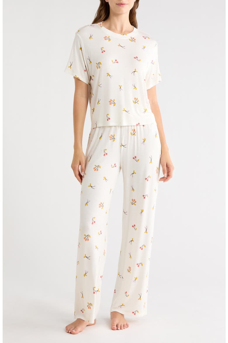 All American Pajamas, Main, color, CREAM MULTI CHERRIES