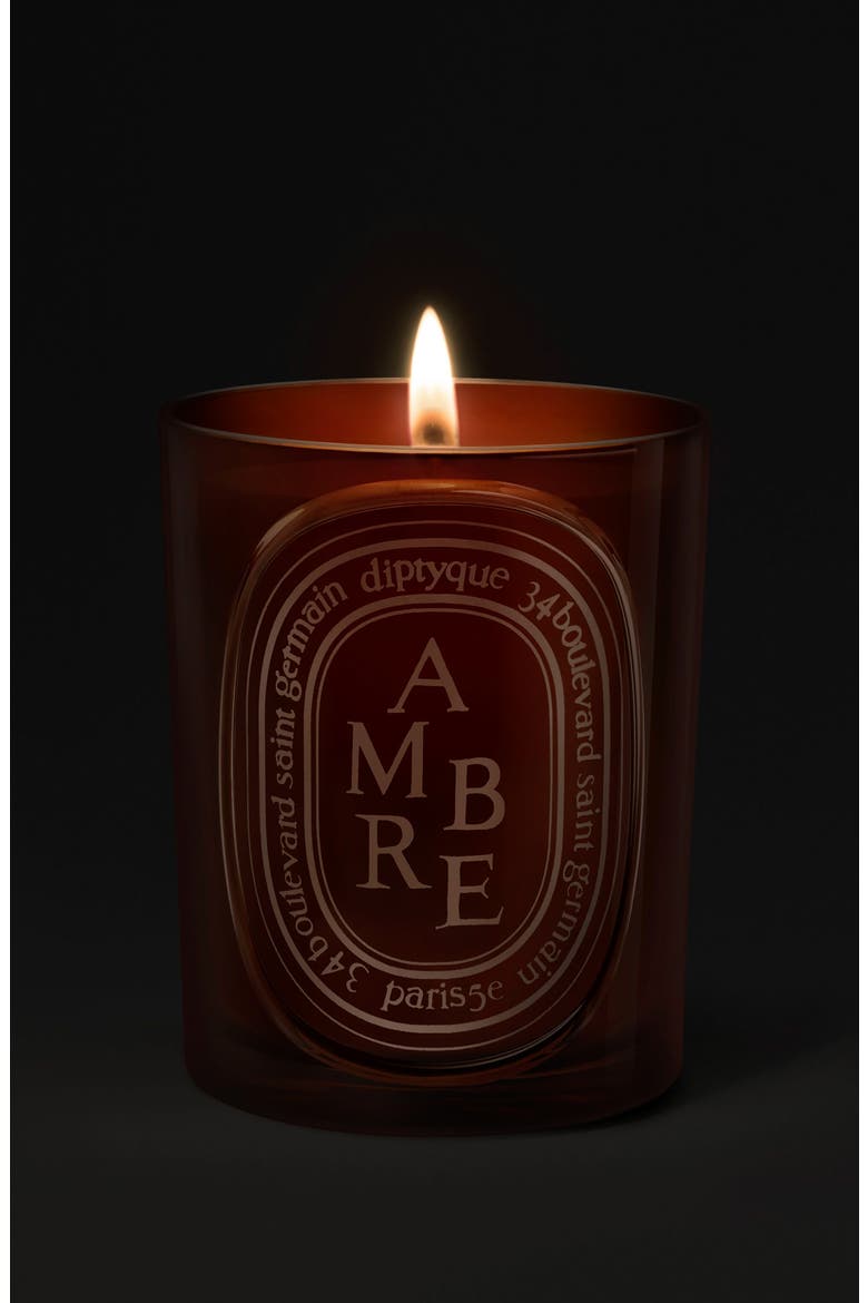 Ambre (Amber) Medium Candle, Alternate, color, NO COLOR