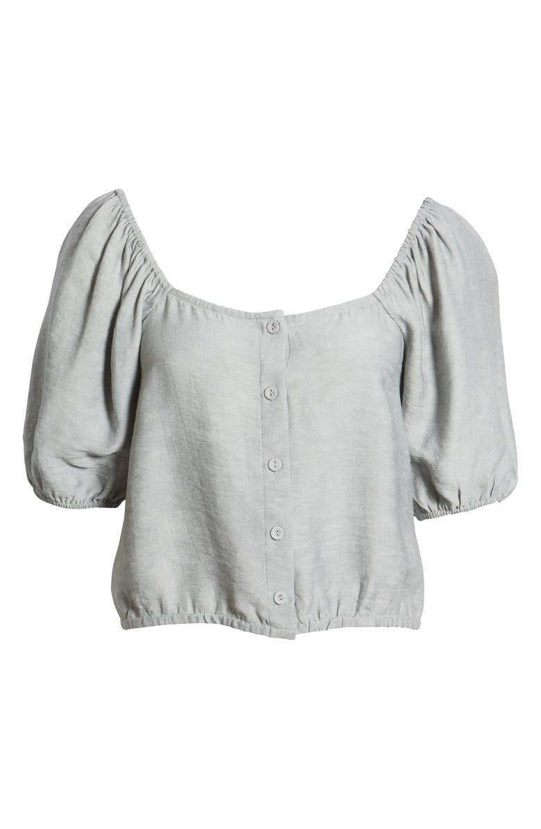 THE ODELLS Square Neck Blouse, Alternate, color, 
